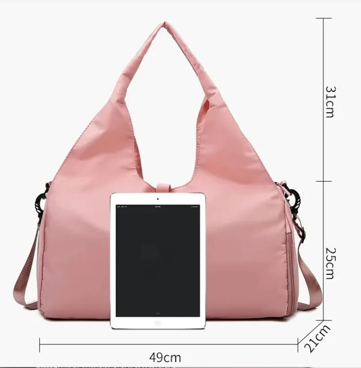 Dual-Compartment Fitness Bag